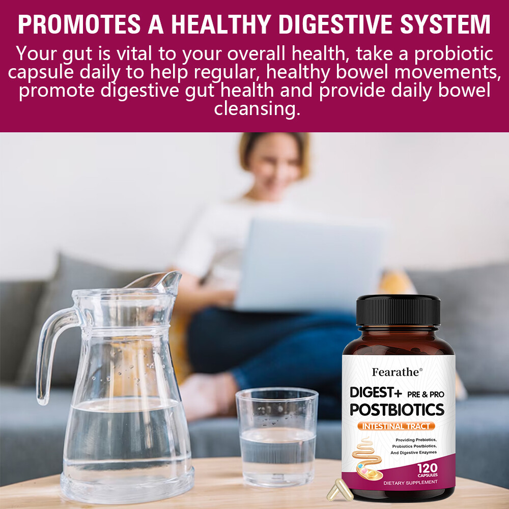 Protease + Amylase Capsules – Promotes Metabolism and Immune System Health
