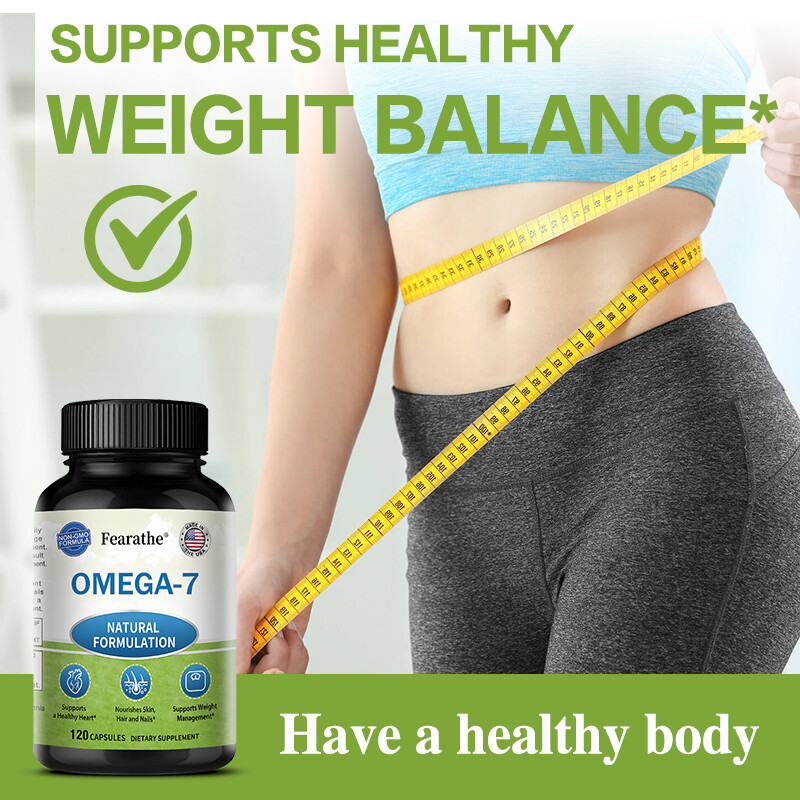 Omega-7 Sea Buckthorn Oil Capsules 900mg | 30 to 120 Capsules