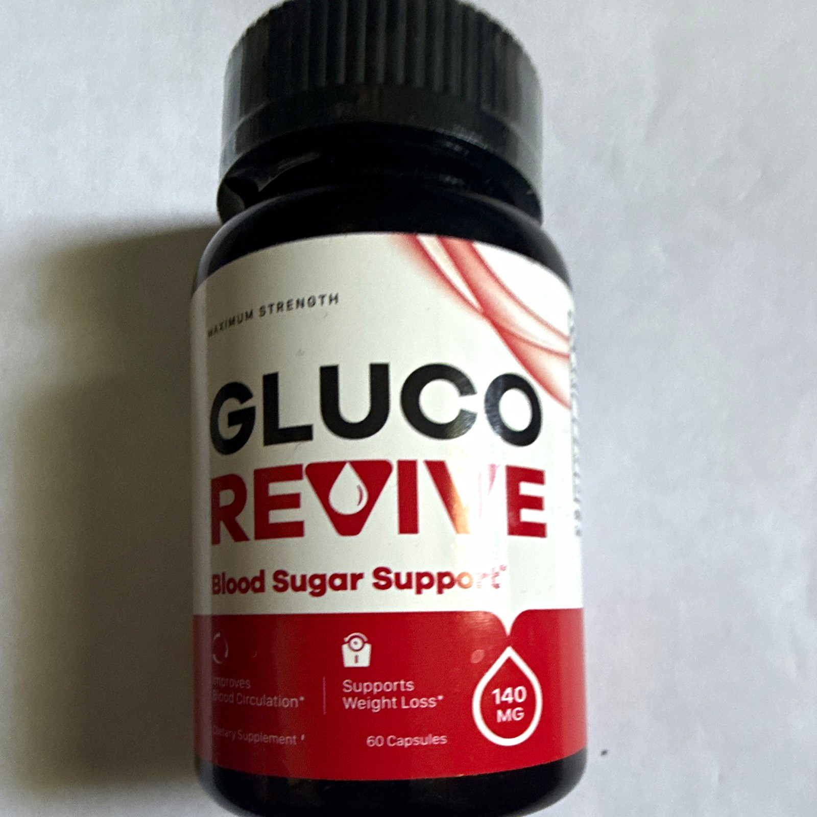 Gluco Revive Blood Sugar Support Mulberry 10:1 & Cinnamon Capsules, 60 Ct 140mg