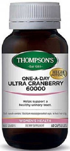 Thompson’s Ultra Cranberry 60,000 One-A-Day Capsules 60