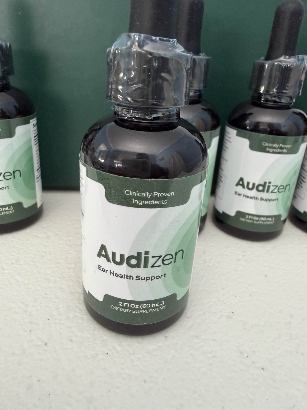 Audizen Ear Health Suppport Drops Natural Formula Dietary Supplement Set Of 6
