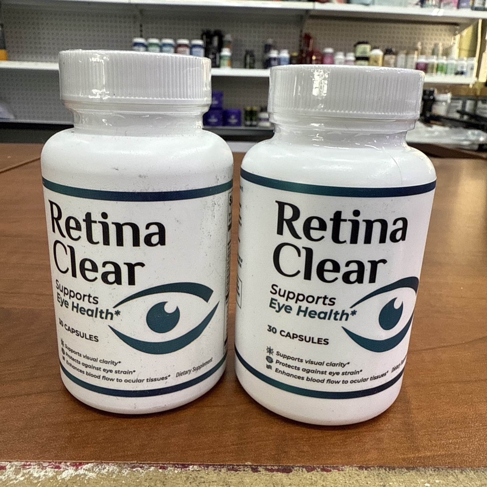 Retina Clear Eye Health Supplement 60 Capsules Vitamin A C E B12 Magnesium