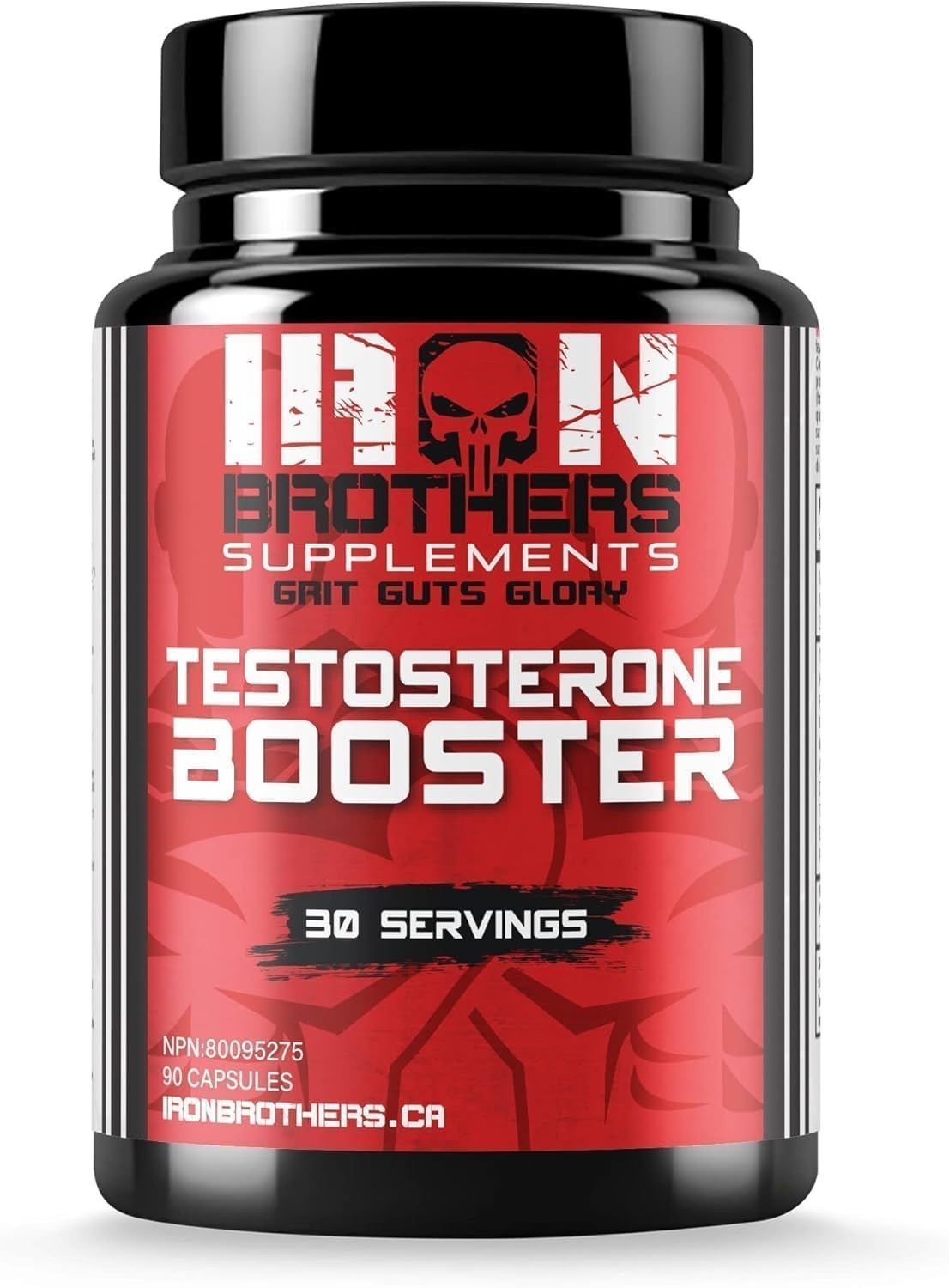 Iron Brothers Testosterone Booster for Men, Male Enhancement, Libido, Energy 90C