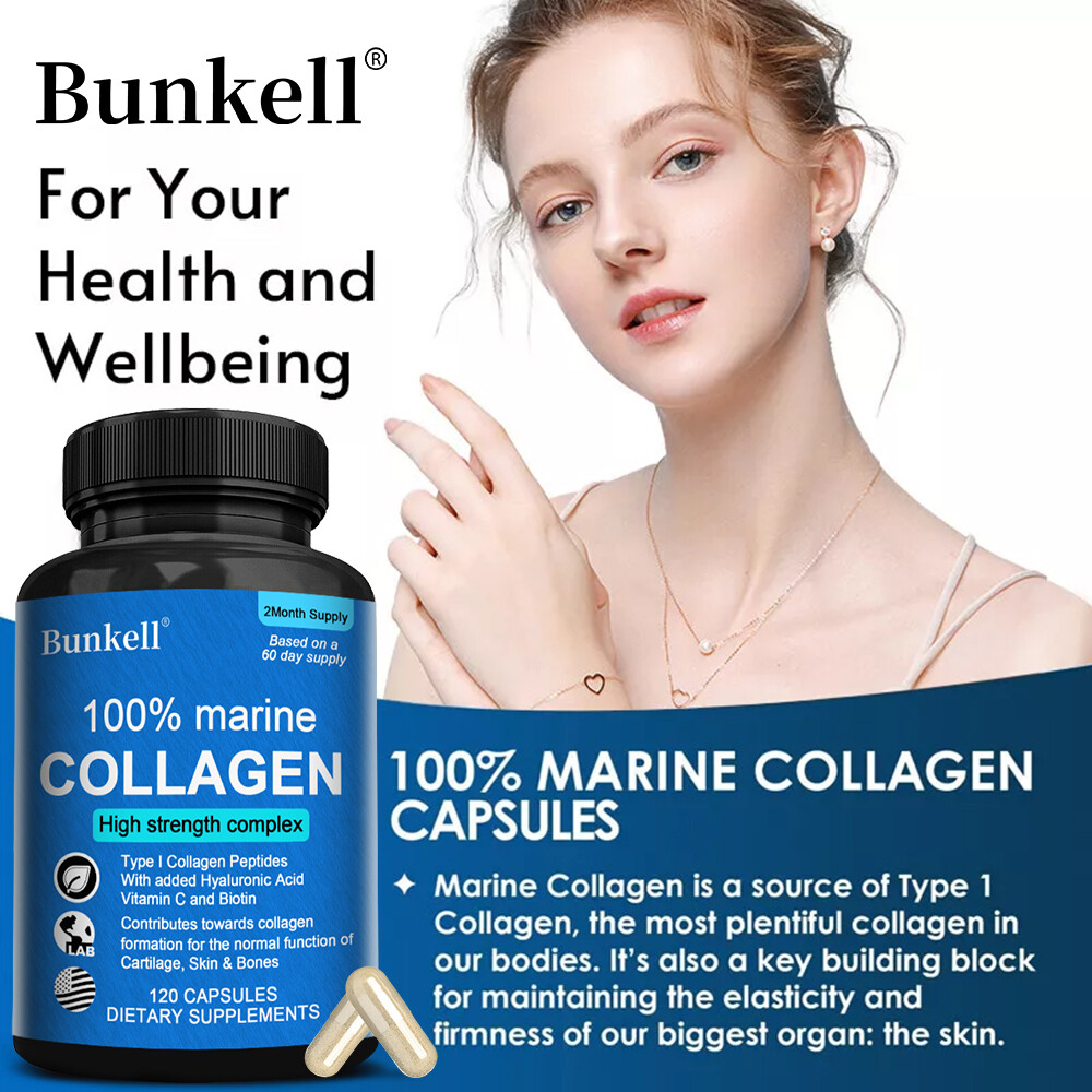 100% Marine Collagen Peptides – Fish Collagen Supplements for Women