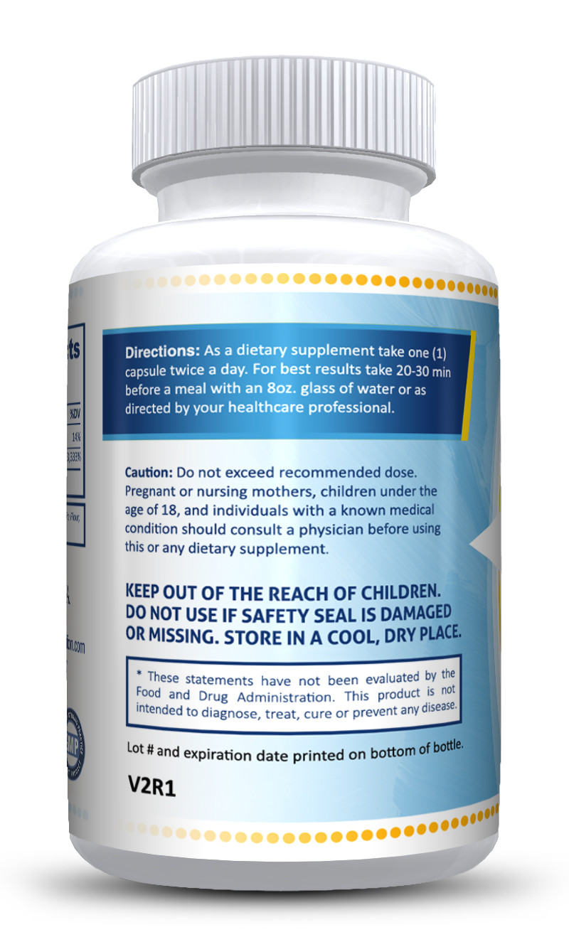 Biotin- Hair Supplement For Natural Hair & Nail Growth with Calcium 60ct