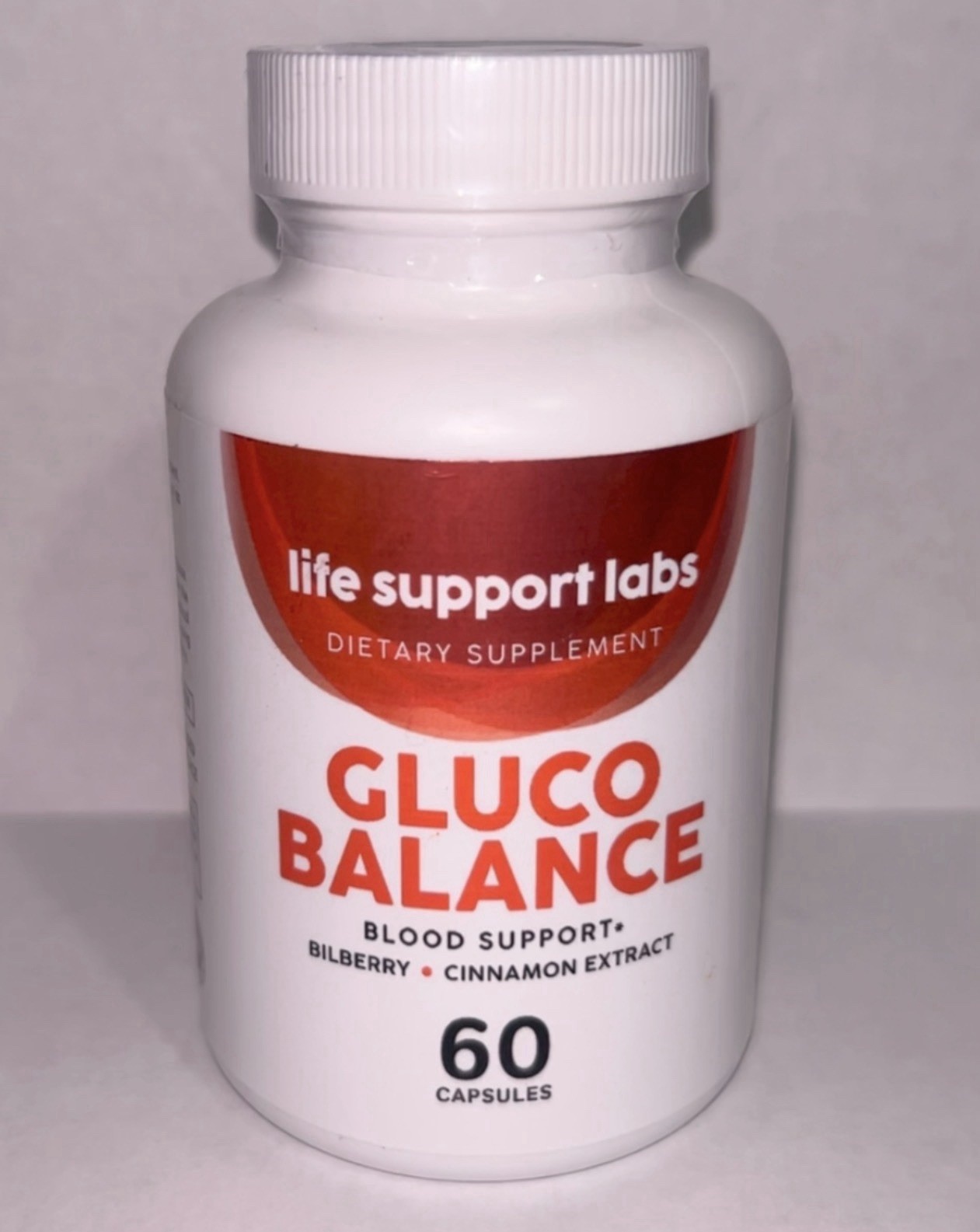 Life Support Gluco Balance Support Pills Vitamin Supplement 60 Capsules (2-Pack)