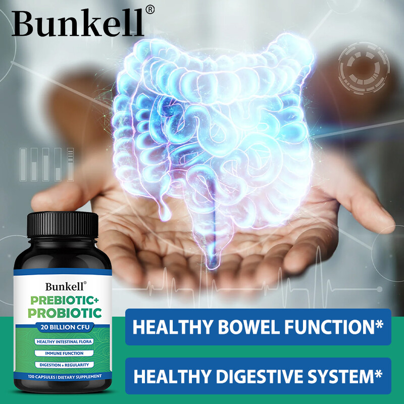 Prebiotic & Probiotic 20 Billion CFU, Gas, Constipation & Bloating Relief