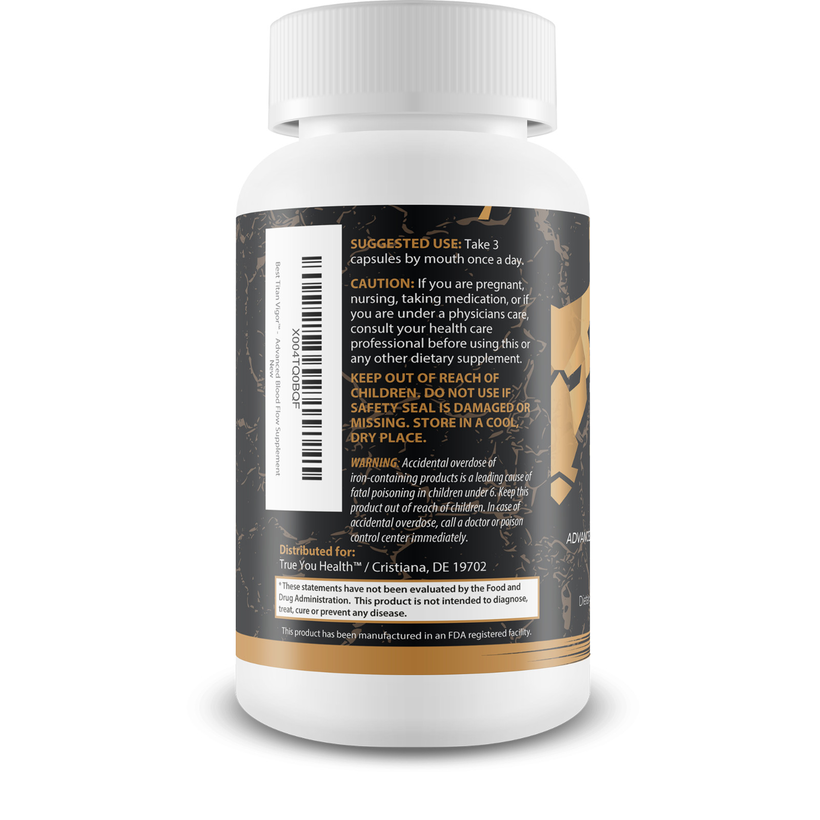 Best Titan Vigor – Improved Formula – Our Best Advanced Blood Flow Supplement