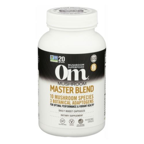 Mushroom Master Blend 675 Mg 80 Veg Caps By Om Mushrooms