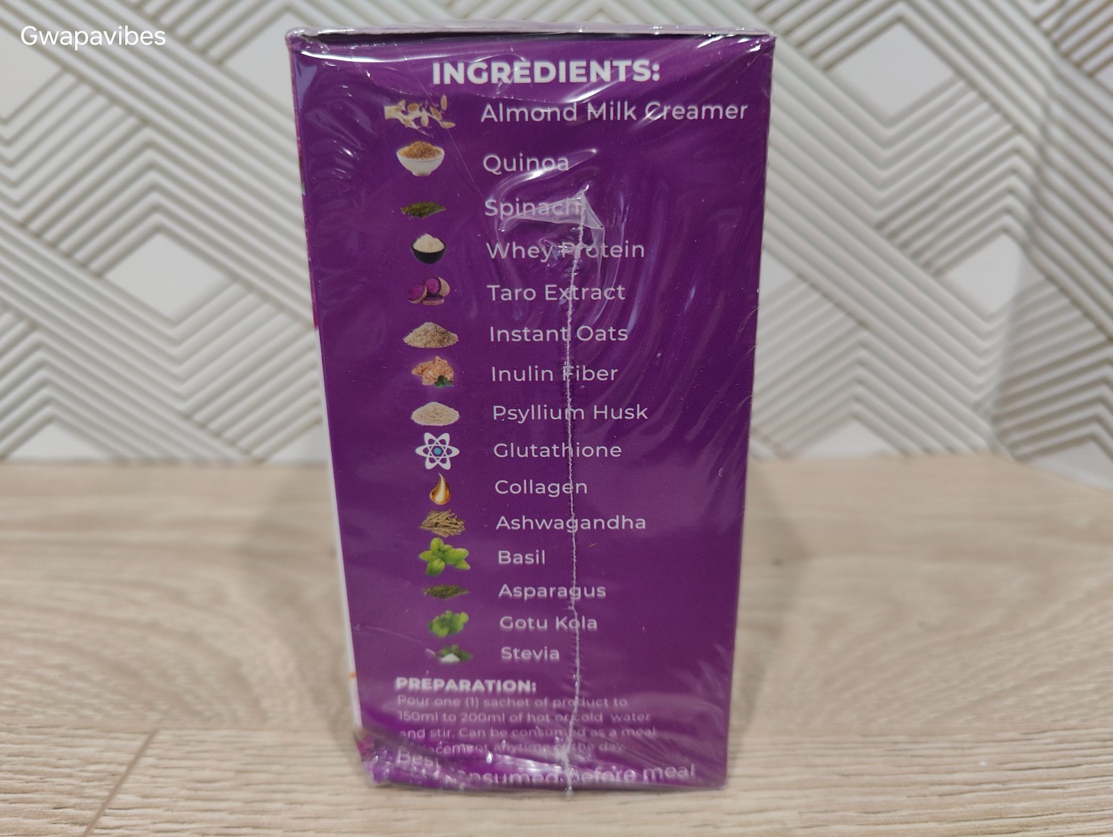Luxe Slim ProMeal Taro Hearty Meal Diet 10 Sachets (Authorized US Seller)