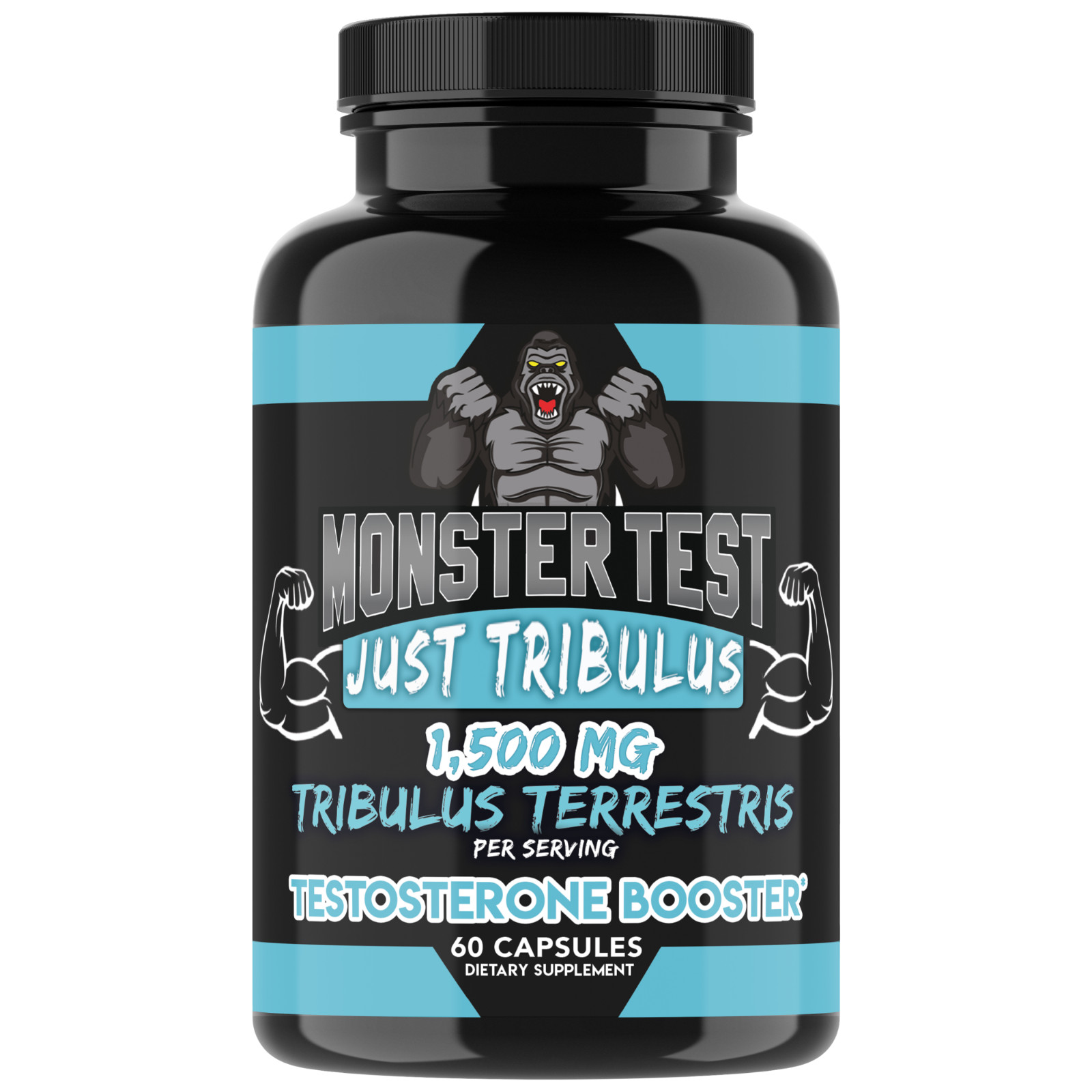 Monster Test Mens Just Tribulus + Monster N.O. Nitric Oxide + Test Booster, 2-pk