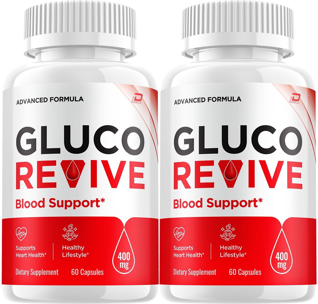 (2 Pack) Gluco Revive Capsules – GlucoRevive All Natural, Glyco Optimizer