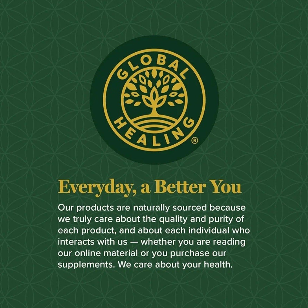 Global Healing Organic Berberine (Berberina) with Ceylon Cinnamon 1200mg 60 Caps