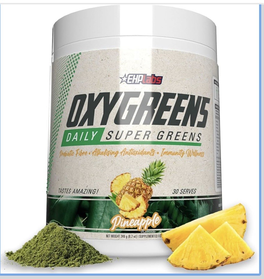 EHP Labs Oxygreens Daily Super Greens Forest Berries 30 Servings EXP 12/27