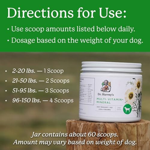 Dr. Harvey’s Herbal Multi-Vitamin & Mineral Supplement for Dogs (7 oz)