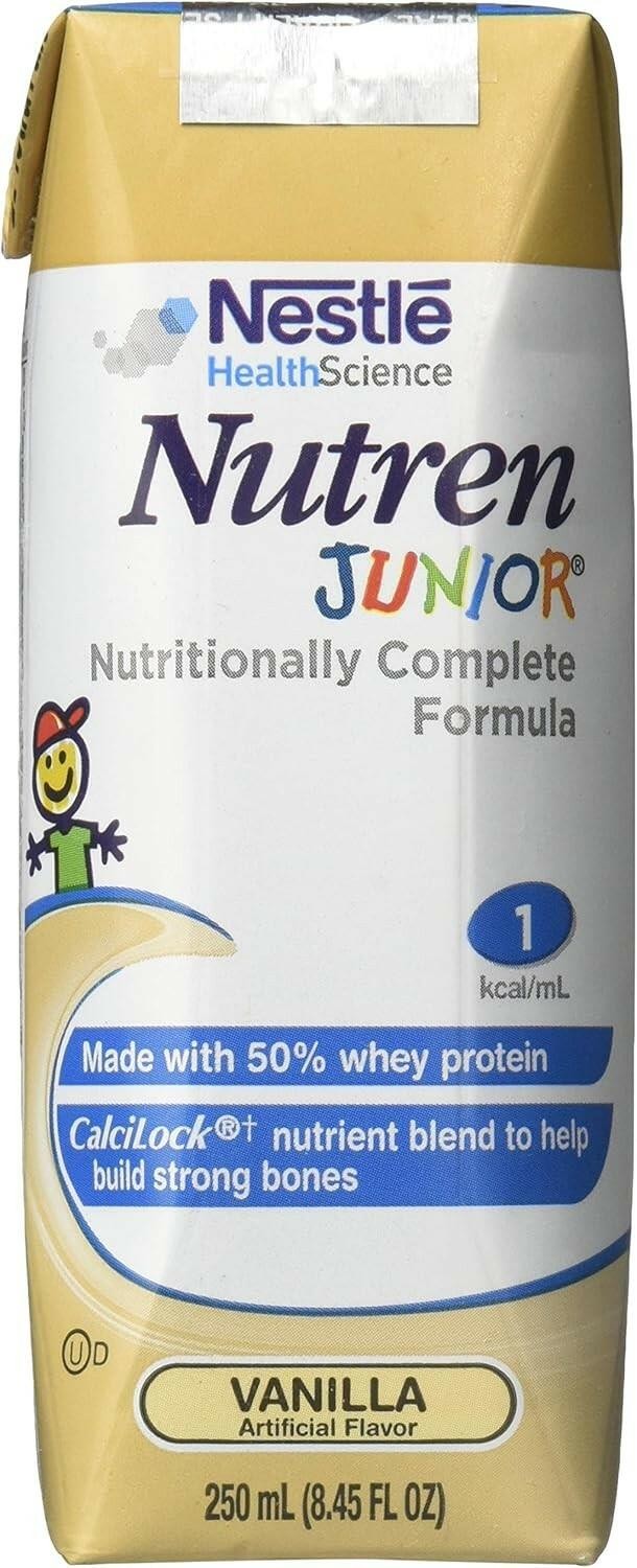 NUTREN JUNIOR Vanilla Brikpaks 24 x 250 mL Case