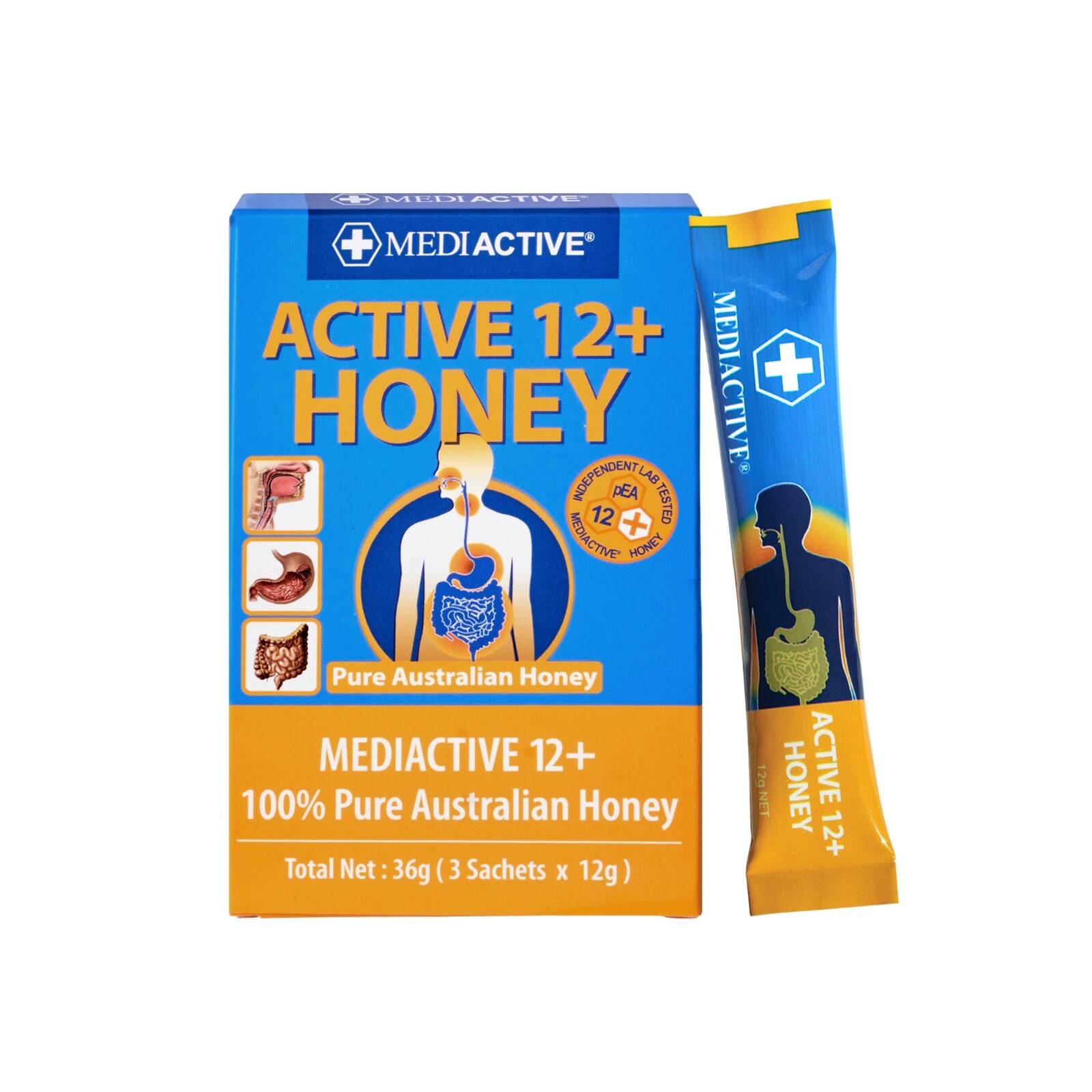 Mediactive 12+ Honey 252g (12g x 21sachets)