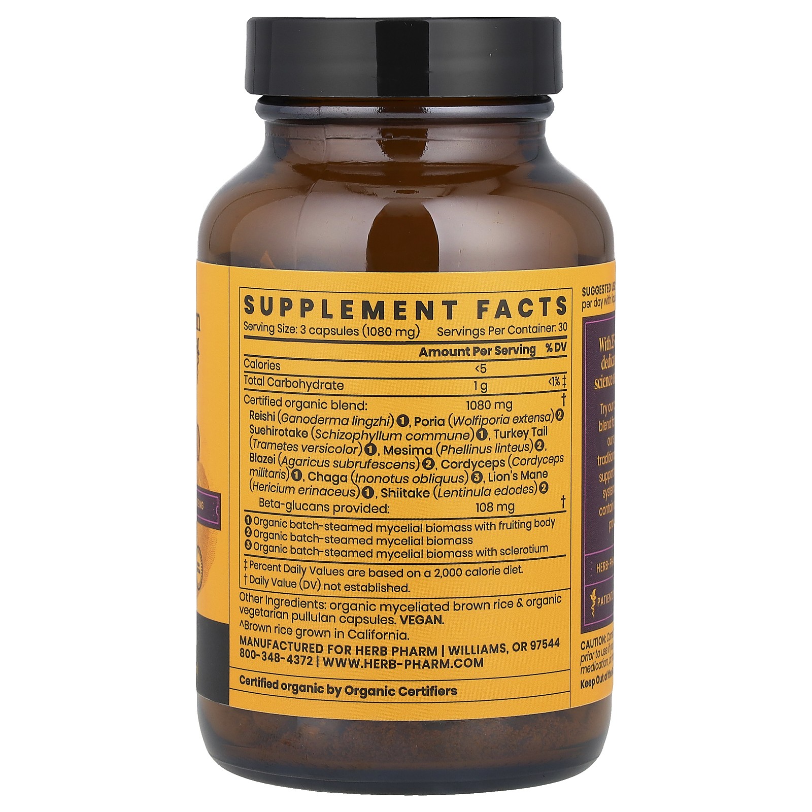 Mushroom Wellness™, Everyday 10, 90 Vegetarian Capsules
