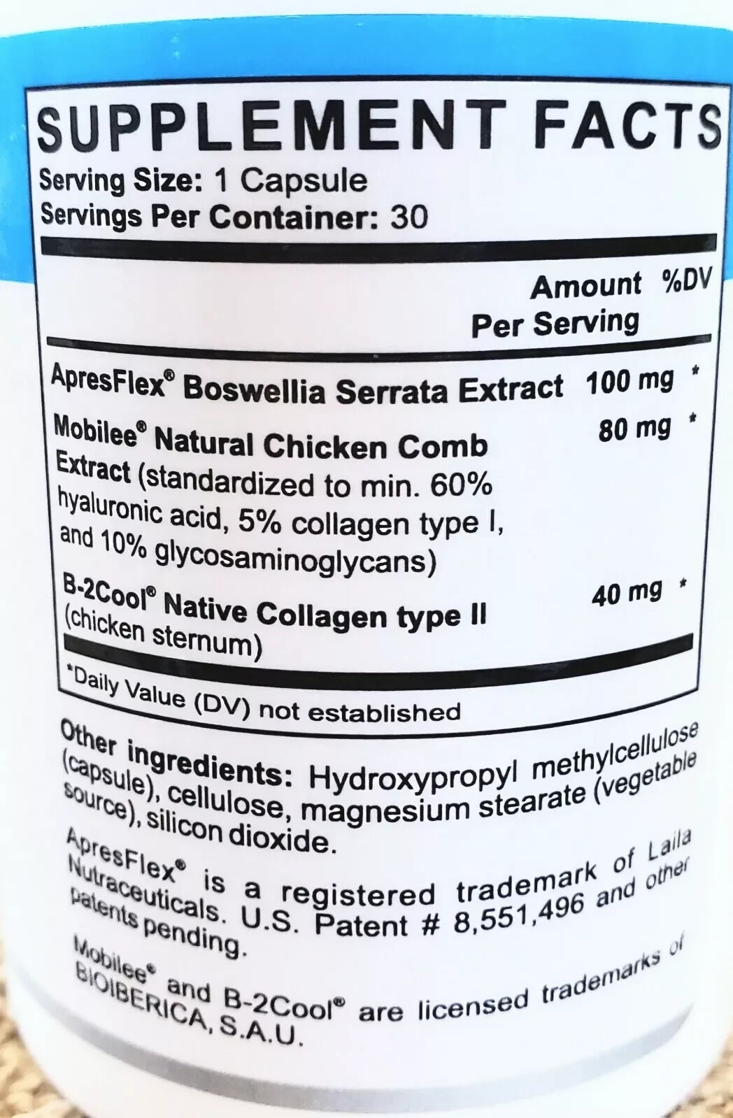 AUTHENTIC FISICO Arthrozene Natural Joint Health Supplement – New n Sealed.