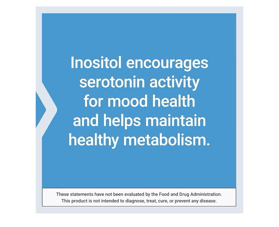 Life Extension Inositol 1000mg 360 Vegetarian Capsules Mood & Hormone Health