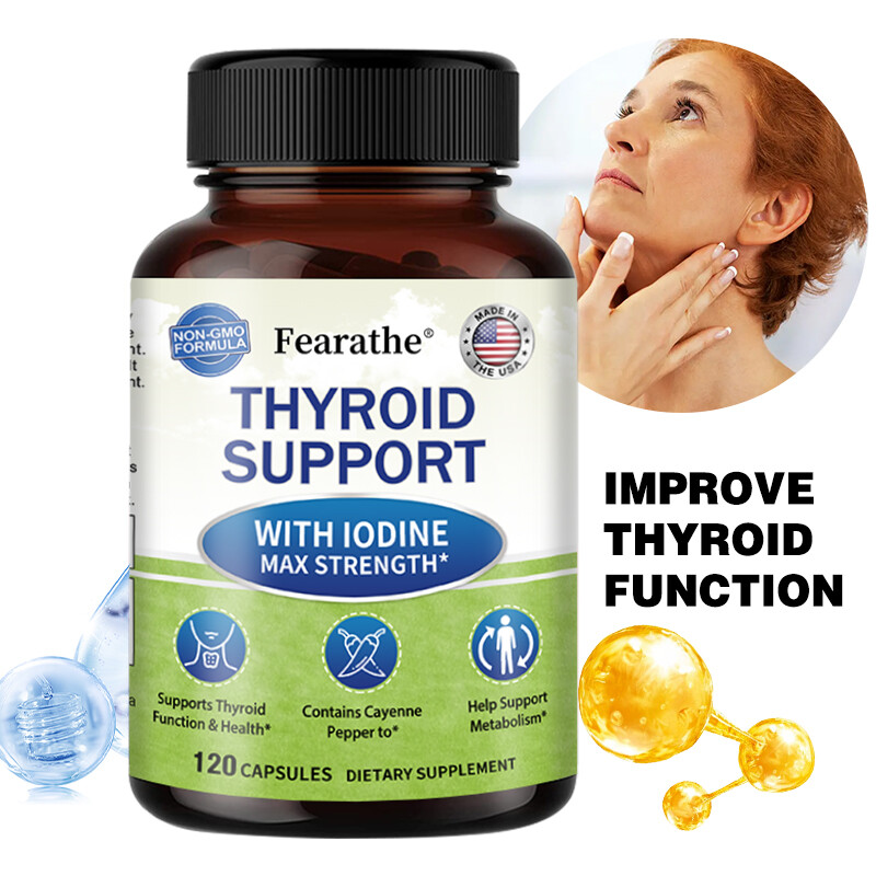 120caps Advanced Thyroid Support Boost Metabolism And Energy Levels Soy Free