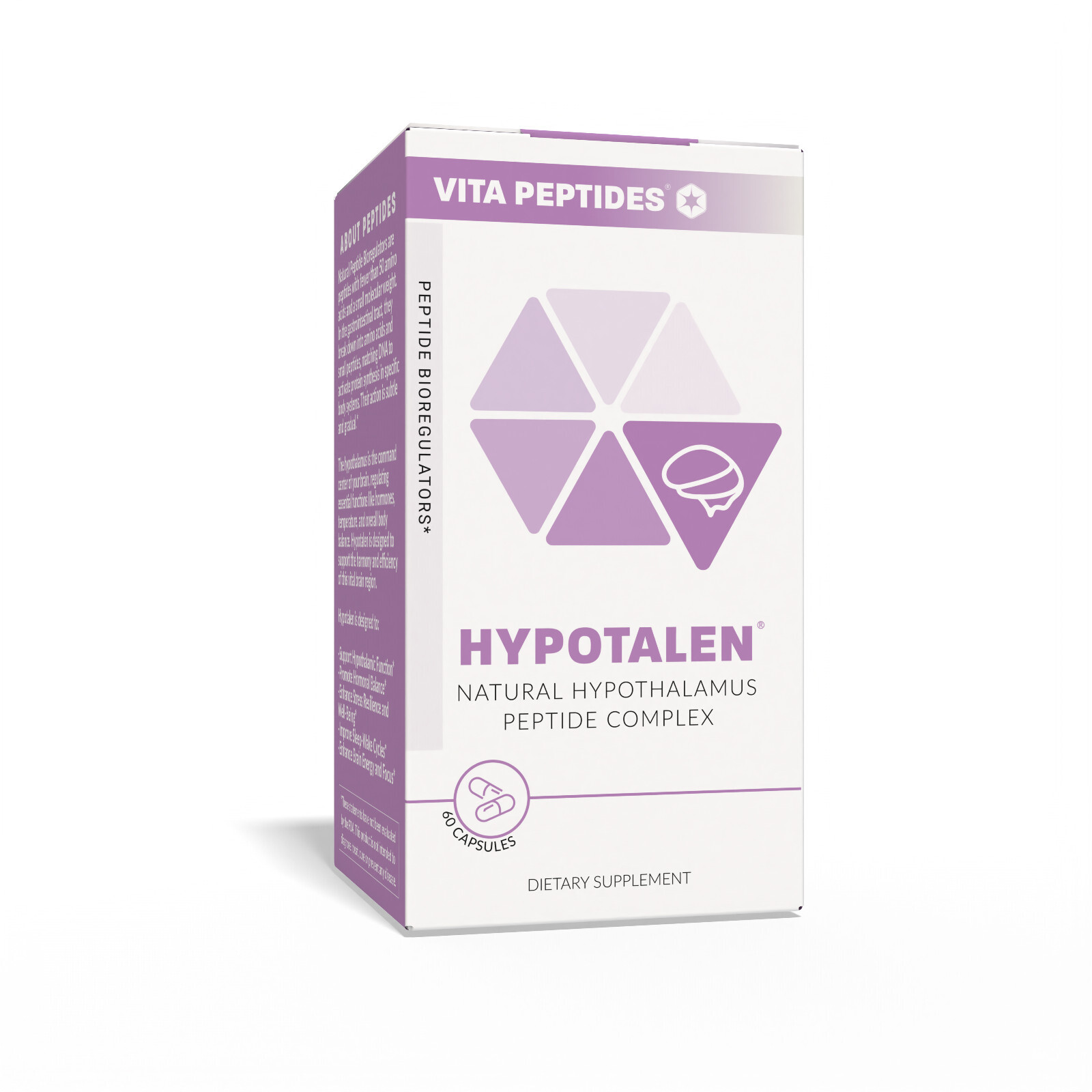 Hypotalen – Hypothalamus Peptide Bioregulator 30 & 60 Capsules – Free Shipping