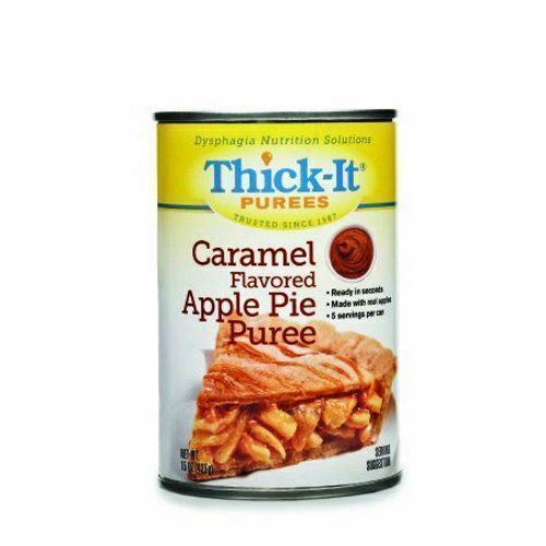 Puree Thick-It 15 oz. Container Can Caramel Apple Pie Flavor Ready to Use Puree