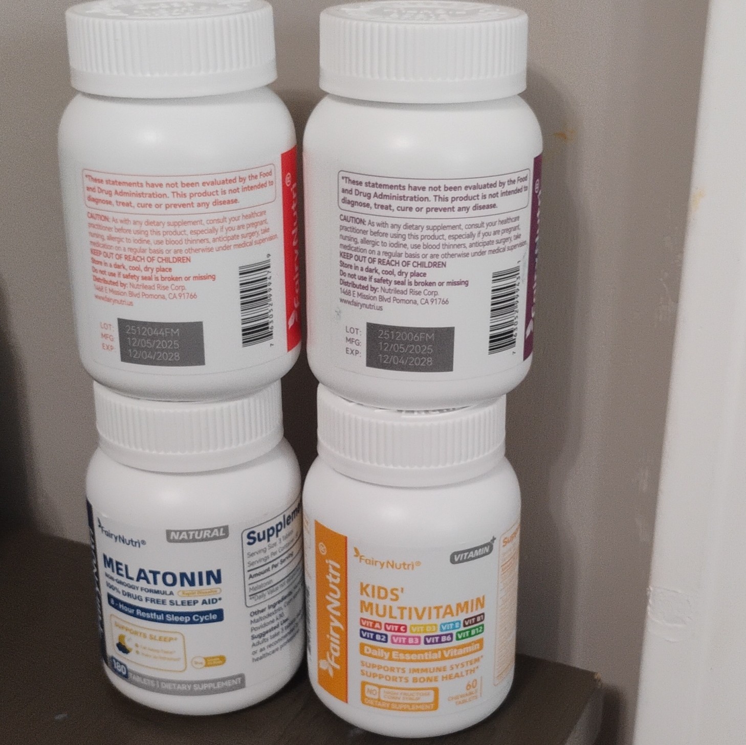 FairyNutri D3 + K2 Softgels 10,000 IU D3 200 mcg K2 Bone Immune 60ct
