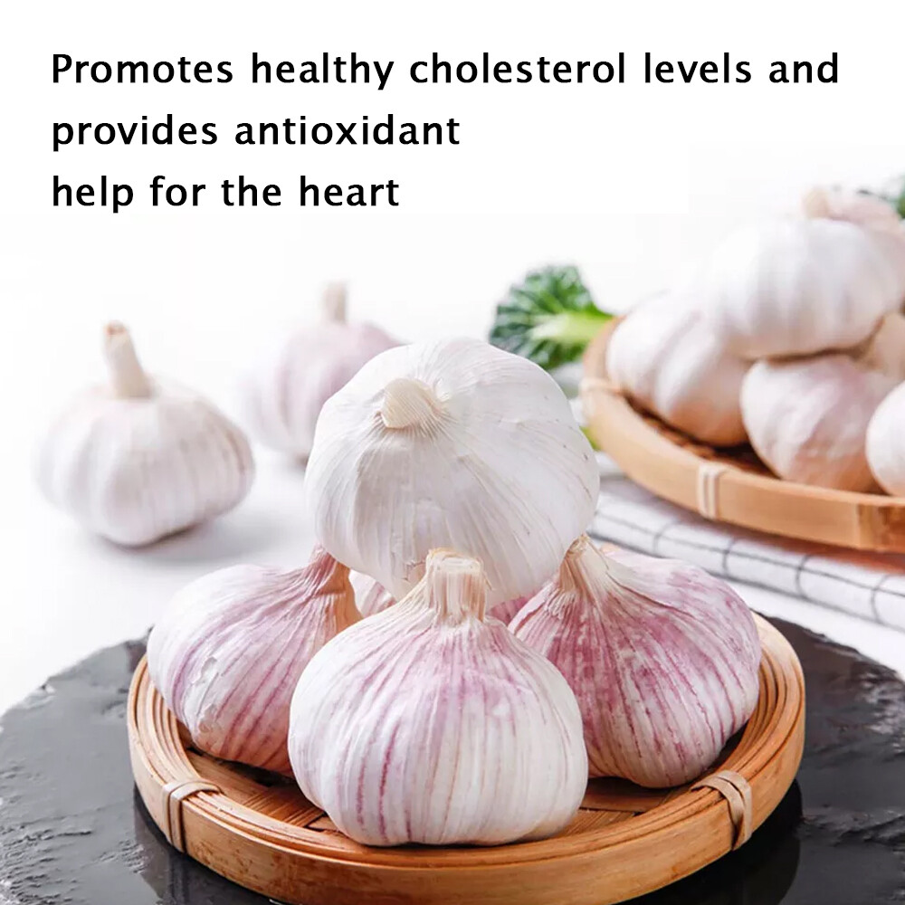 Garlic Fresh Extract 5000 mg Cholesterol Health supp Antioxidant Pills gel