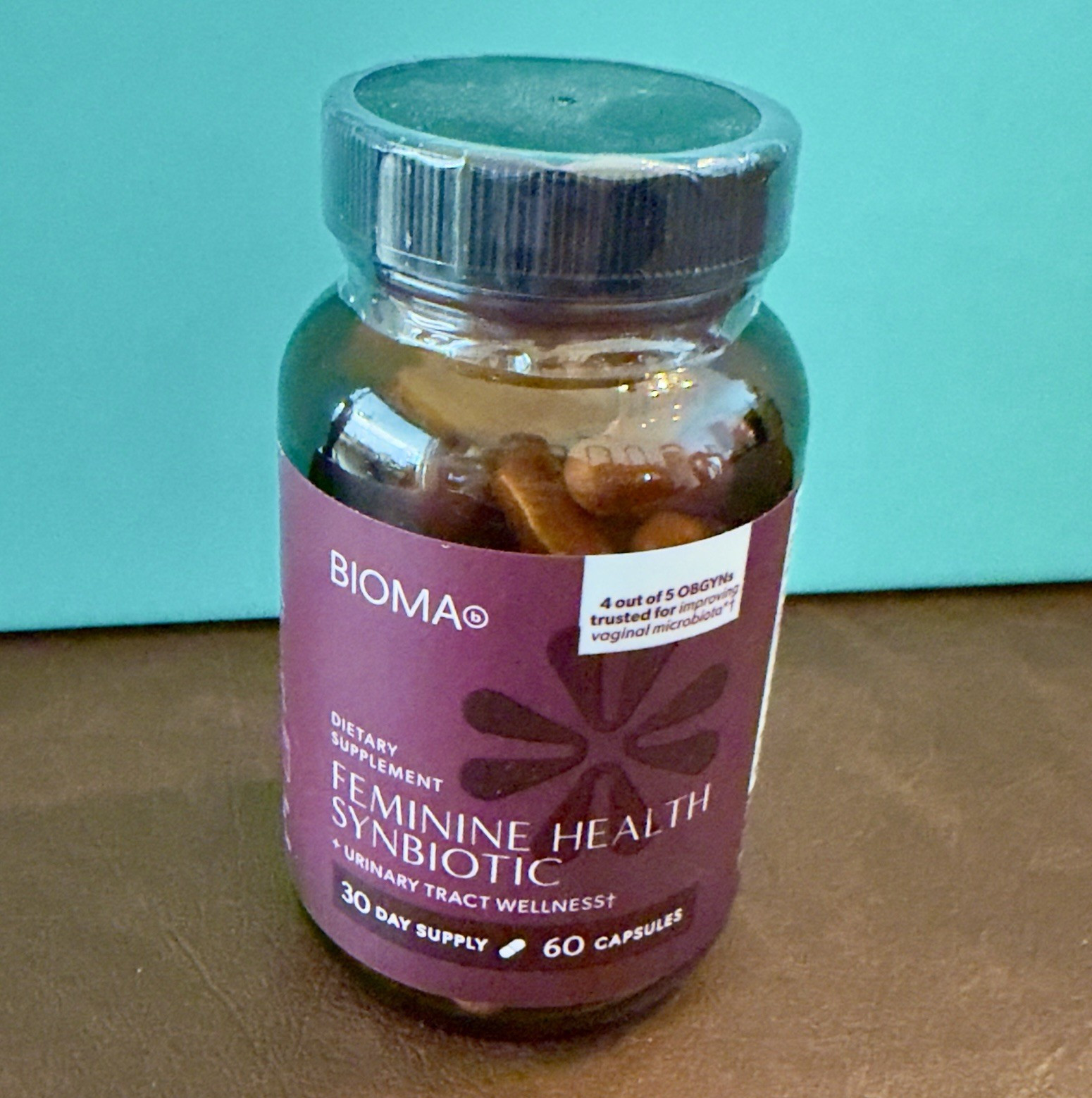 BIOMA Synbiotic Feminine & Urinary Tract Wellness 60 Caps Exp 10/2027