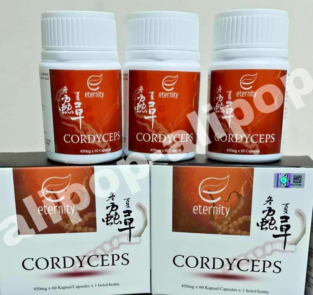 Gano Excel eternity Cordyceps – 60 capsules x 3 bottles