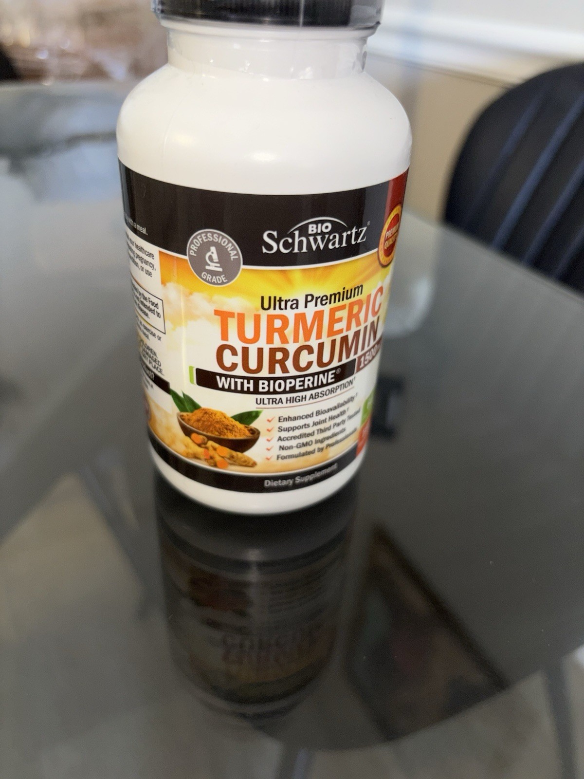 BioSchwartz Turmeric Curcumin 95% with BioPerine Antioxidant Capsules