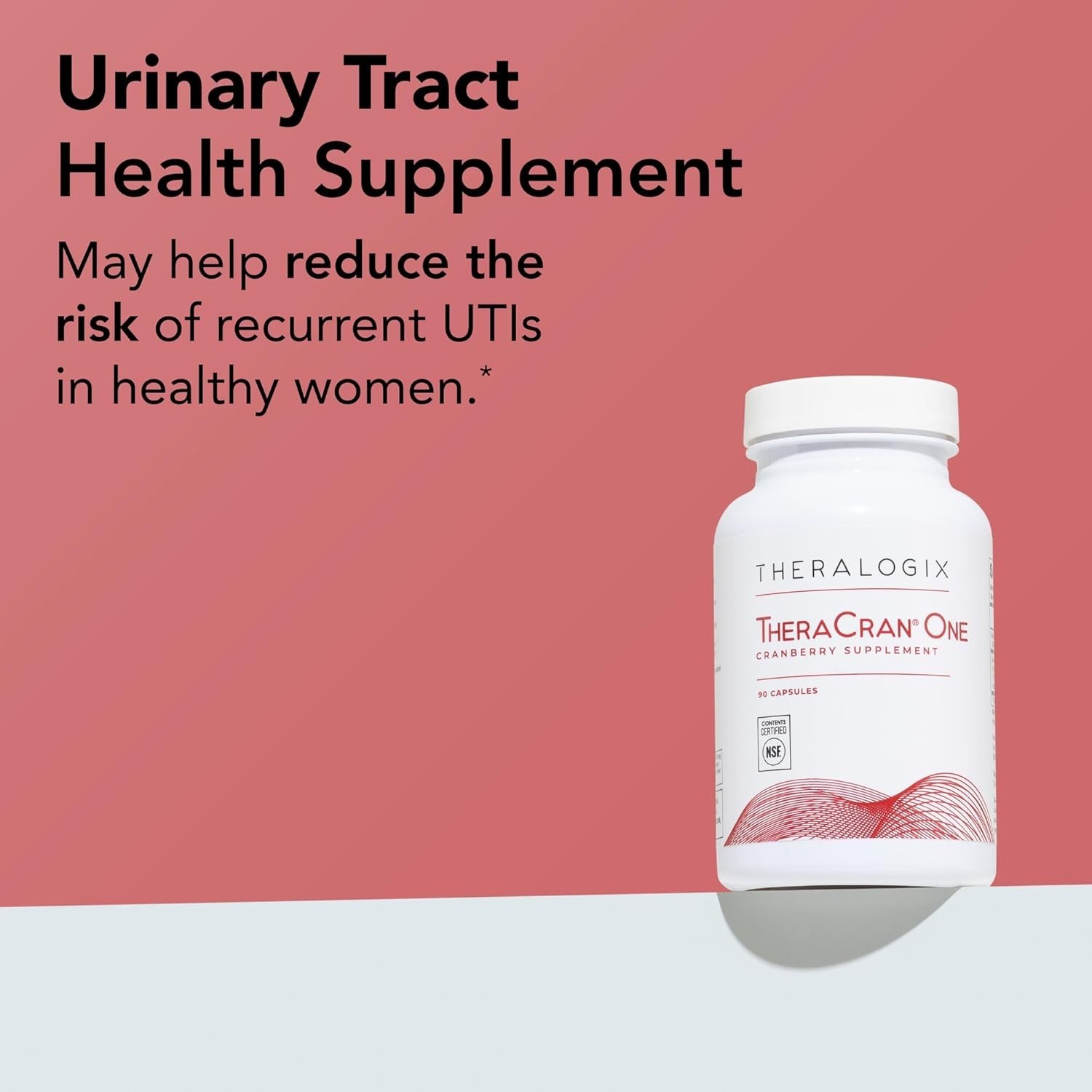 Theralogix TheraCran One Cranberry Capsules – 90-Day Supply – Supplement for Men