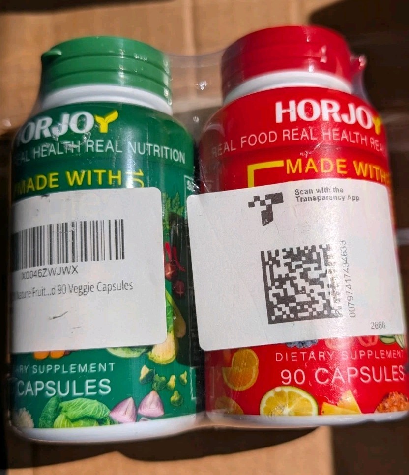 HORJOY Dietary Supplement 90 Banana Elderberry Cranberry Exp 12/2026