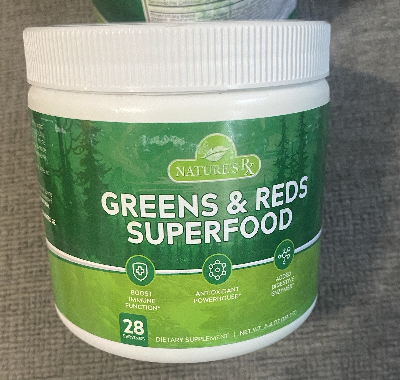Green & Reds Superfood Dietary Supplement 28 Servings ,5.4oz,expiration 08/2026
