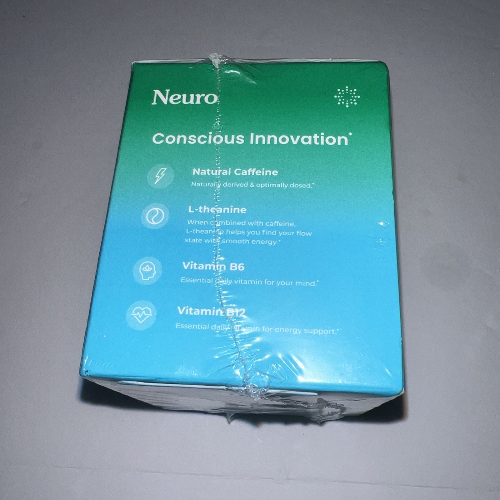 Neuro Energy & Focus Gum, Variety Pack (3 Flavors), 6 Pack (54 Pieces)