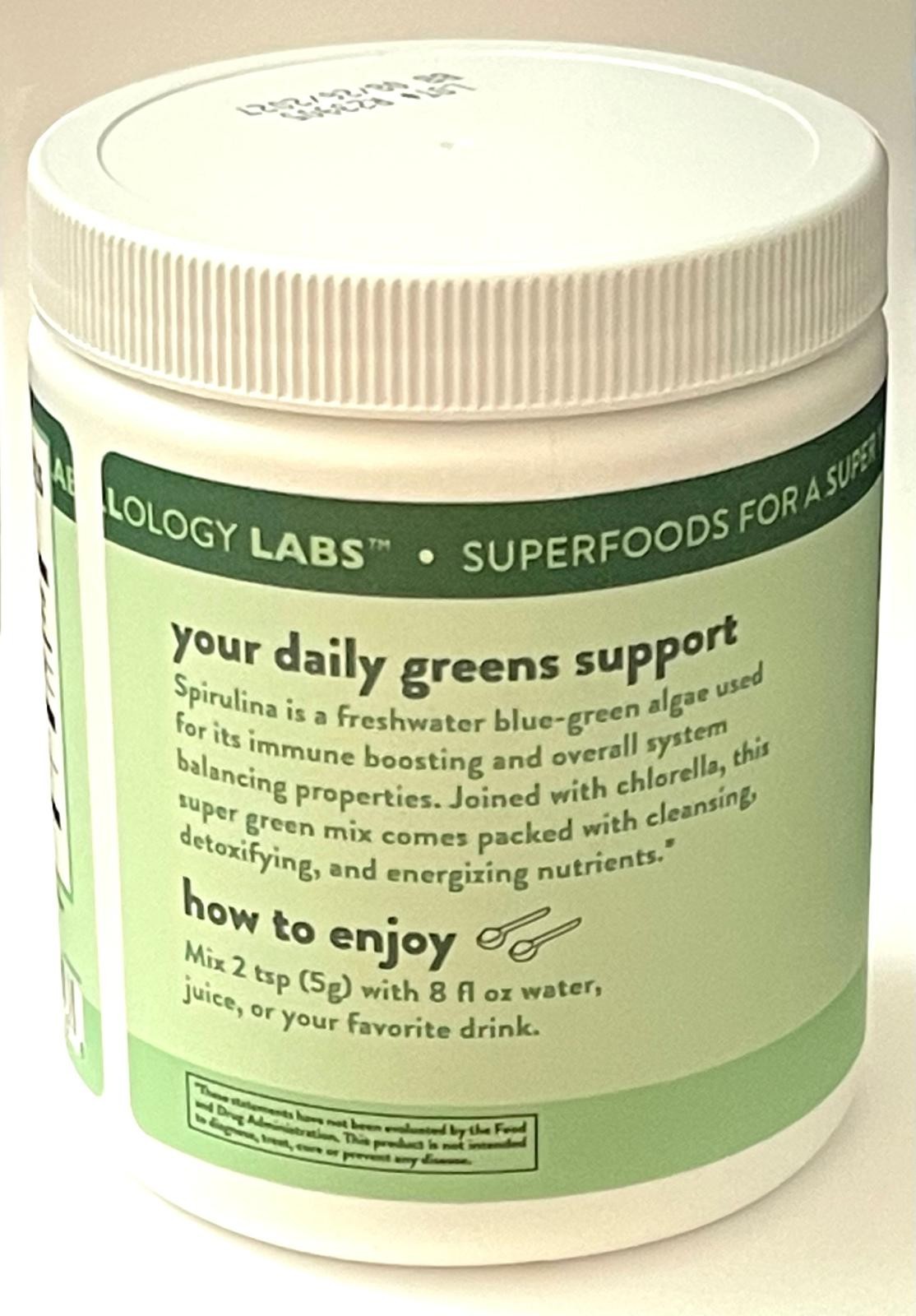 Spirulina & Chlorella Superfood Boost Gut health Immunity boost by Wellology