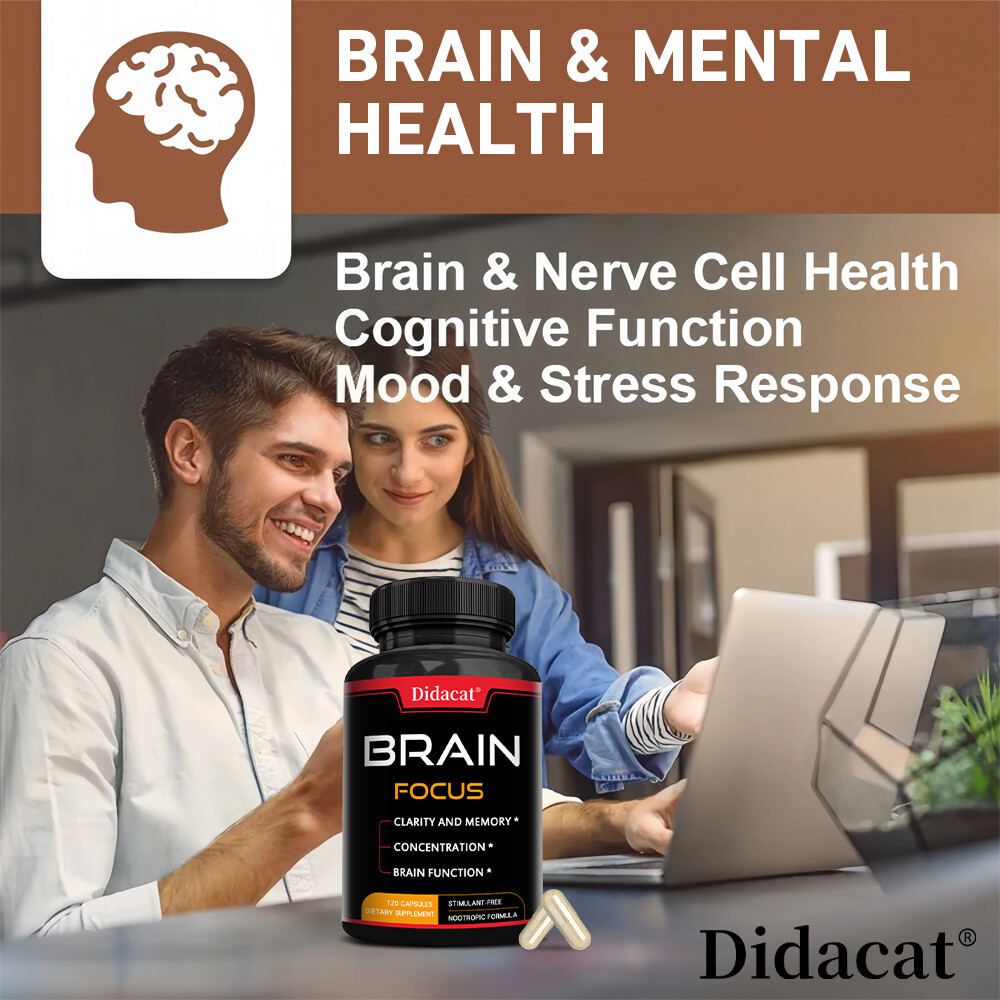Brain Support Nootropic – Helps Maintain Memory, Focus & Mental Clarity