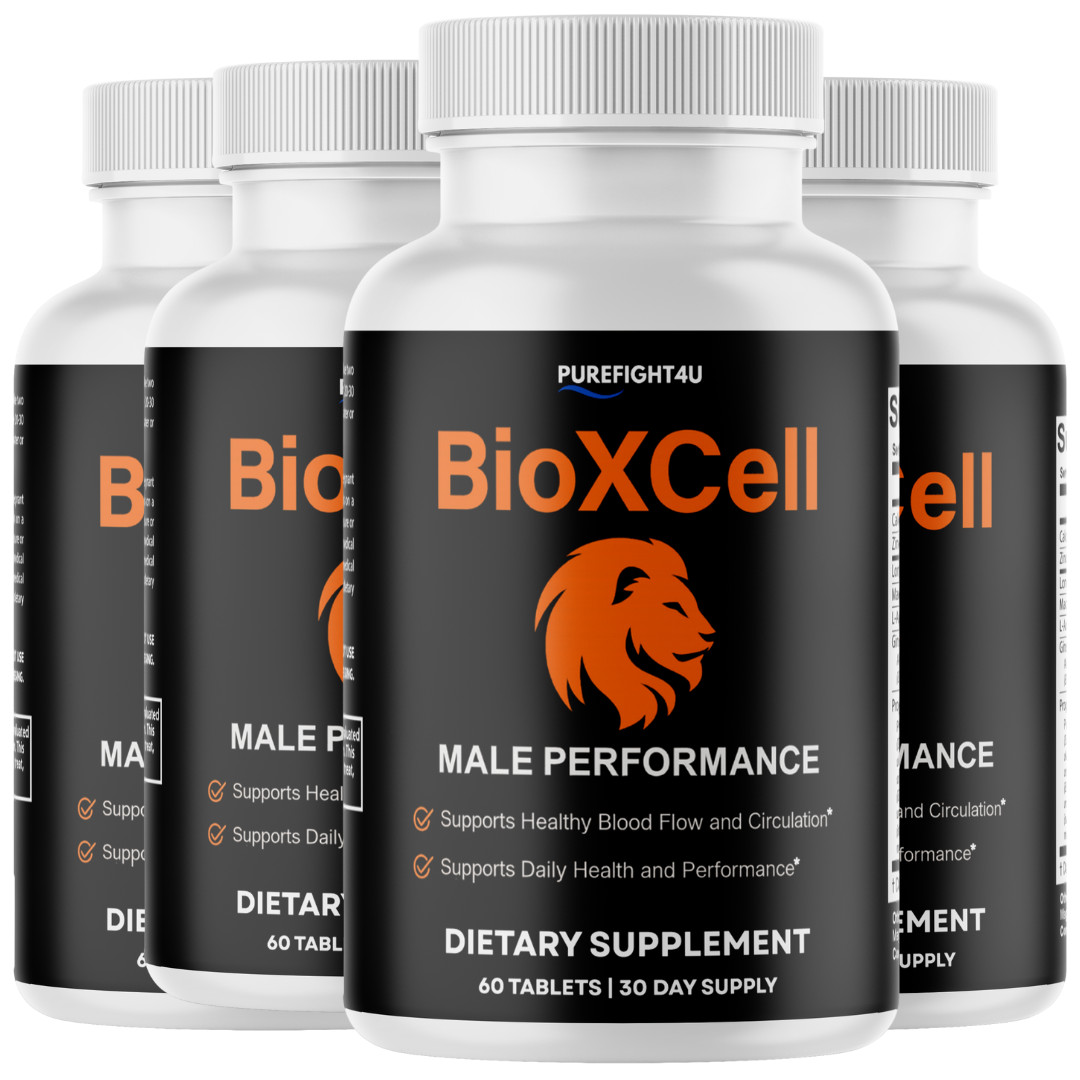 BioXCell Tablets Support Male Performance Supplement – 4 Bottles
