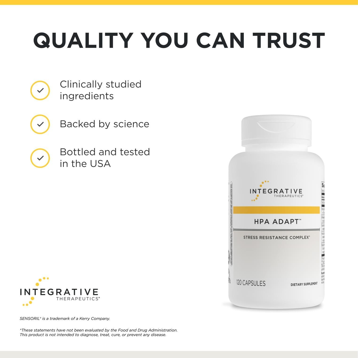 HPA Adapt – Adaptogenic Supplement for Stress Support* – Includes Ashwagandha…