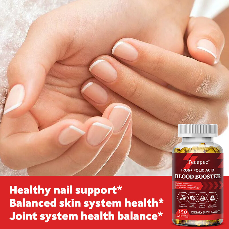 Iron with Folic Acid | Blood Booster – Support Healthy Iron Level & Blood Health