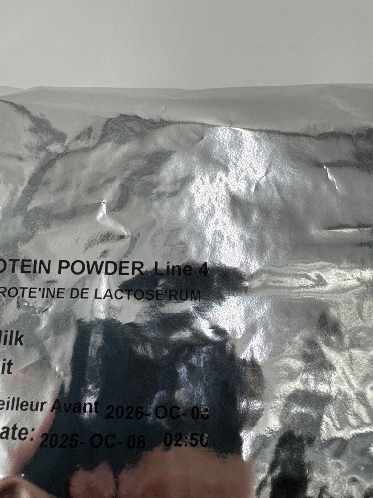 Whey Protein Powder 7.05 Ounces NEW Unflavored Starbucks. BB Oct/2026