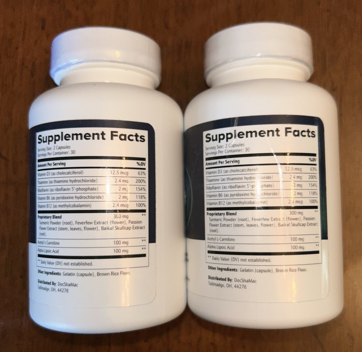 ProNerve 6 Health Supplement 60 Capsules Genuine Pro Nerve 6 -2 Bottles 120 cap