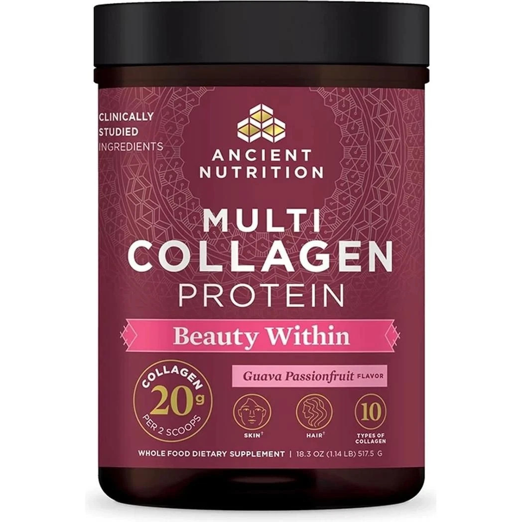 AXE Ancient Nutrition Multi Collagen Powder Protein BEAUTY Within Guava 517.5g