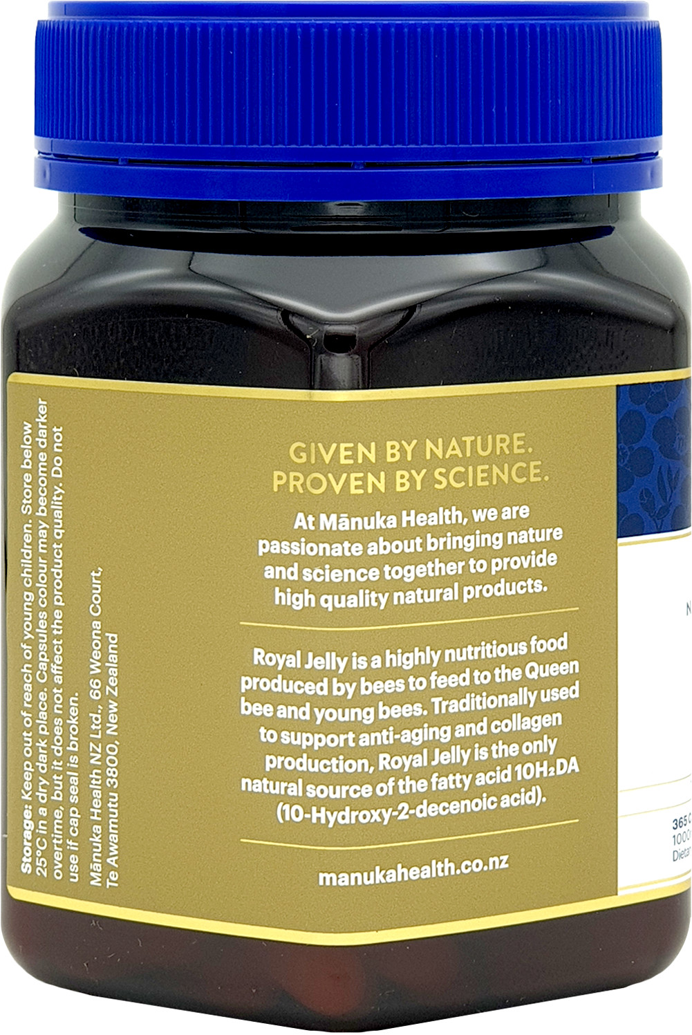 Manuka Health NEW ZEALAND Royal Jelly 365caps