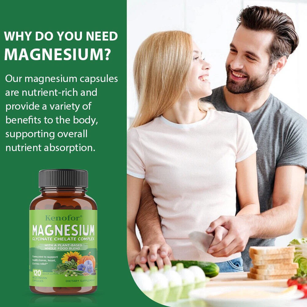 Magnesium Complex Capsules – Supports heart health and improves joints