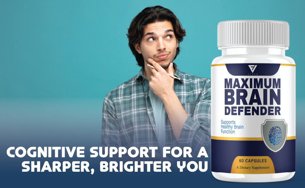 (5 Pack) Brain Defender Advanced Memory Support Supplement Pills (300 Capsules)