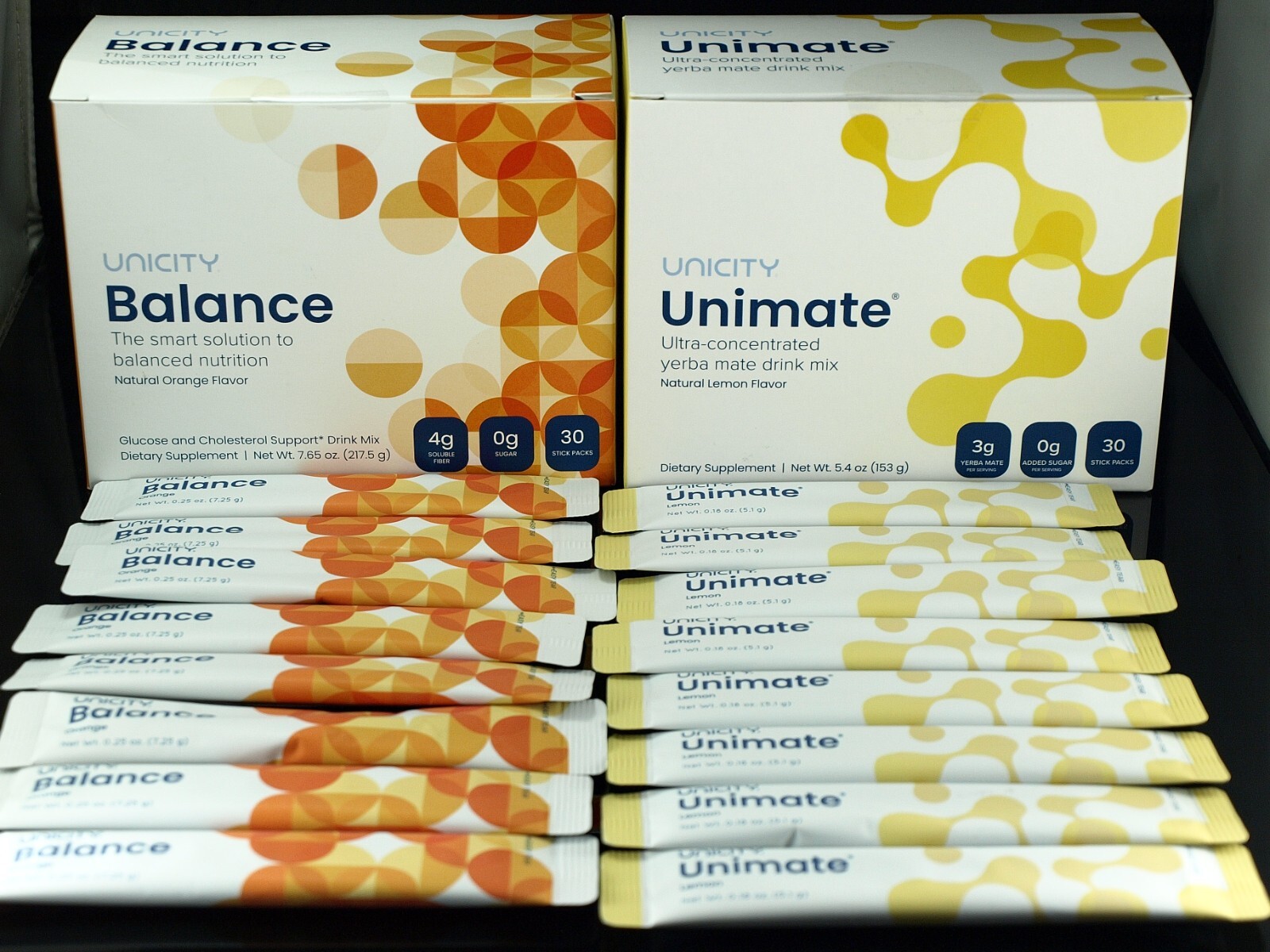 Unicity Feel Great – Balance or Unimate Lemon 5/10/30 packs – Exp 01/2026