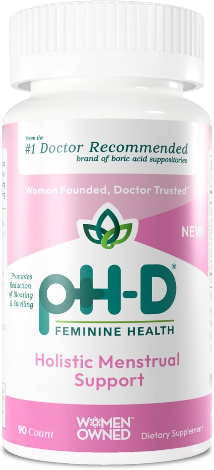 pH-D Feminine Health Holistic Menstrual Support – 90 Capsules EXP 01/26