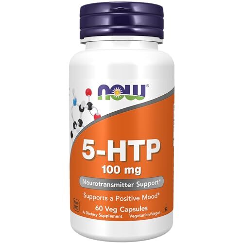 NOW FOODS 5-HTP 100 mg 60 Veg Capsules